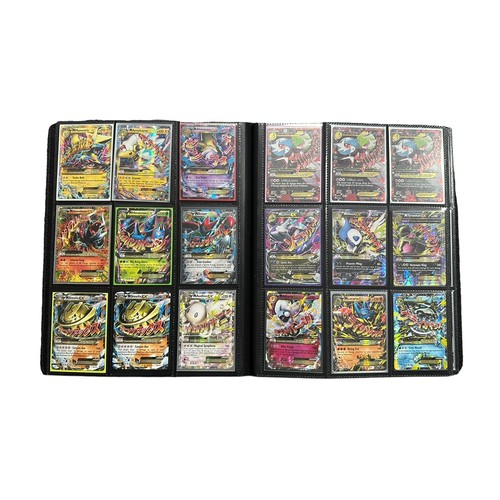 404 - An Ultra Pro folder containing Pokemon full art cards, EX, GX, Promo cards. A very well looked after... 