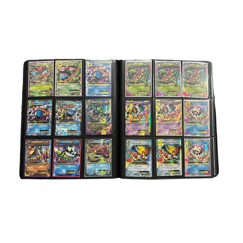 404 - An Ultra Pro folder containing Pokemon full art cards, EX, GX, Promo cards. A very well looked after... 