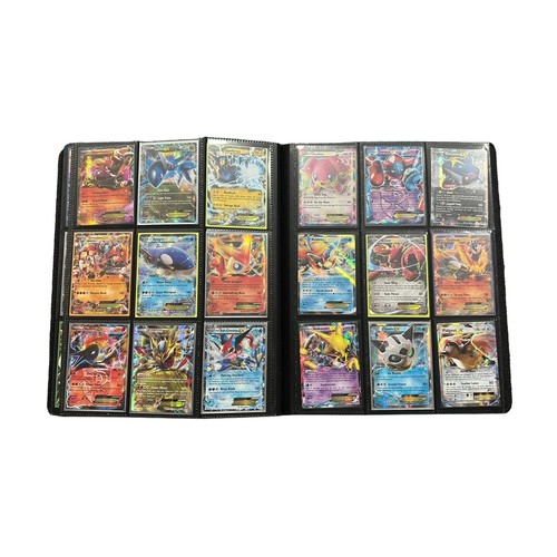 404 - An Ultra Pro folder containing Pokemon full art cards, EX, GX, Promo cards. A very well looked after... 