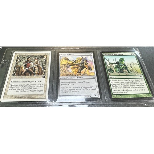 382 - Magic The Gathering cards (93), in plastic sleeves, in excellent condition.