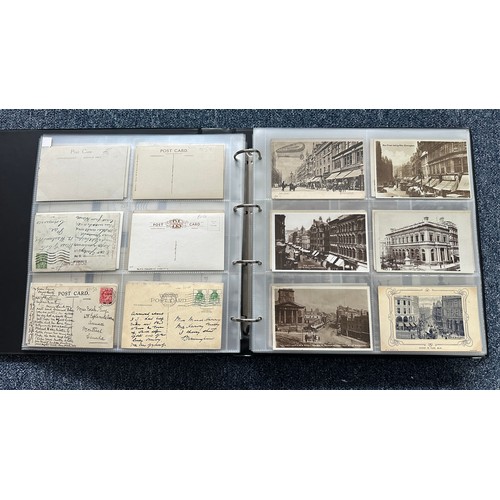 266 - Postcards - Central Birmingham (292), comprehensive collection in an album, largely RPs with Aston H... 