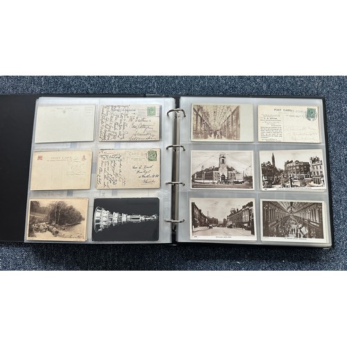 266 - Postcards - Central Birmingham (292), comprehensive collection in an album, largely RPs with Aston H... 