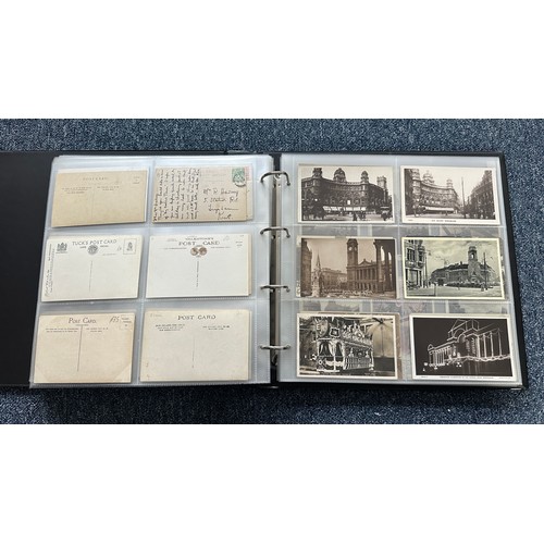 266 - Postcards - Central Birmingham (292), comprehensive collection in an album, largely RPs with Aston H... 