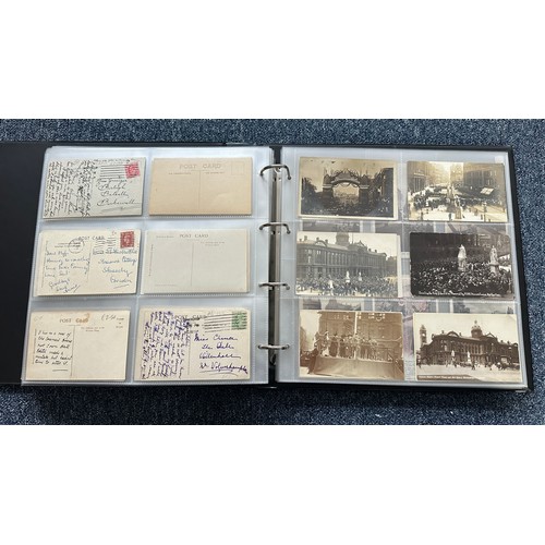 266 - Postcards - Central Birmingham (292), comprehensive collection in an album, largely RPs with Aston H... 