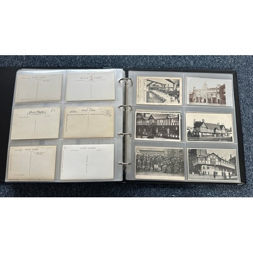 266 - Postcards - Central Birmingham (292), comprehensive collection in an album, largely RPs with Aston H... 