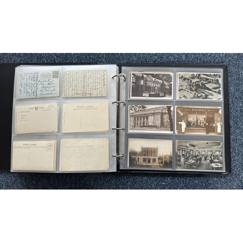 266 - Postcards - Central Birmingham (292), comprehensive collection in an album, largely RPs with Aston H... 