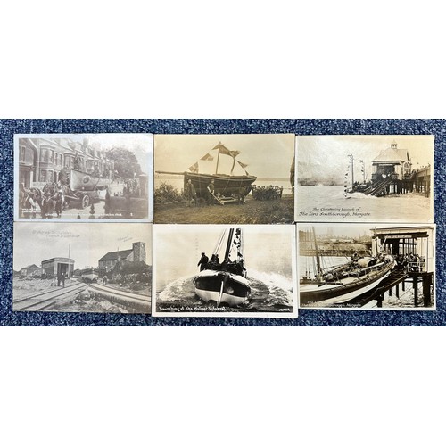 271 - Postcards - Lifeboats (6) with Lifeboat Demonstration Southampton Aug 3rd 1908, The Christening The ... 