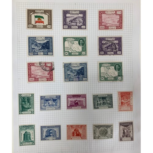 51 - Iran / Persia, 1885-1954 very useful collection in well-filled album, including; 1885 vals to 5k U, ... 