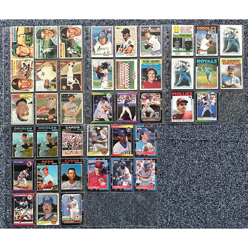 364 - Baseball & Ice Hockey Cards To include Baseball cards. Bowman Color 36 Orestes Minoso, 37 Jim Wilson... 