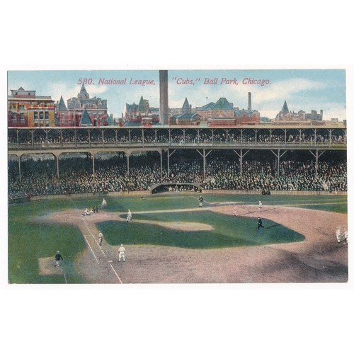 291 - Chicago Cubs Baseball Park Postcard 
580. National League 