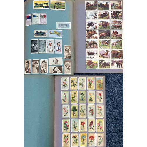 307 - Cigarette Cards. Mixed lot of mainly foreign cards in six scrap albums, Chinese, Far East Siamese 14... 