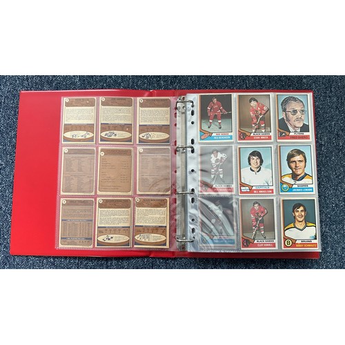 389 - Topps 1974 Ice Hockey cards 1 to 298 missing cards 9, 13, 15, 18, 22, 25, 26, 31, 34, 37, 38, 40, 43... 