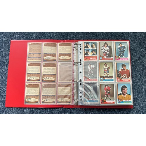 389 - Topps 1974 Ice Hockey cards 1 to 298 missing cards 9, 13, 15, 18, 22, 25, 26, 31, 34, 37, 38, 40, 43... 