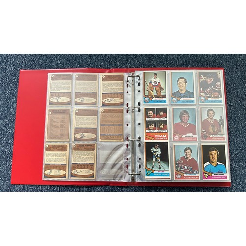 389 - Topps 1974 Ice Hockey cards 1 to 298 missing cards 9, 13, 15, 18, 22, 25, 26, 31, 34, 37, 38, 40, 43... 