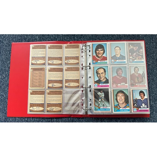 389 - Topps 1974 Ice Hockey cards 1 to 298 missing cards 9, 13, 15, 18, 22, 25, 26, 31, 34, 37, 38, 40, 43... 