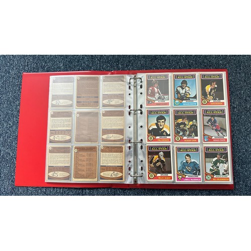 389 - Topps 1974 Ice Hockey cards 1 to 298 missing cards 9, 13, 15, 18, 22, 25, 26, 31, 34, 37, 38, 40, 43... 