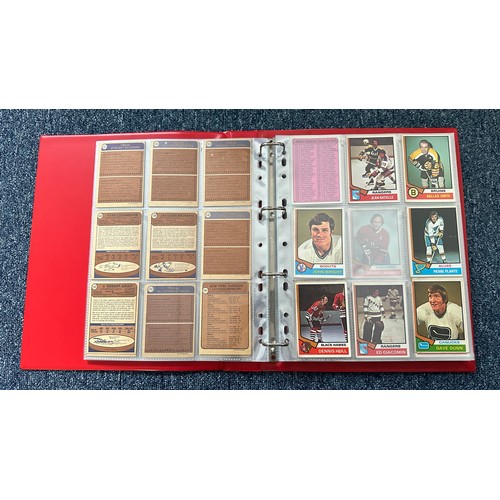 389 - Topps 1974 Ice Hockey cards 1 to 298 missing cards 9, 13, 15, 18, 22, 25, 26, 31, 34, 37, 38, 40, 43... 