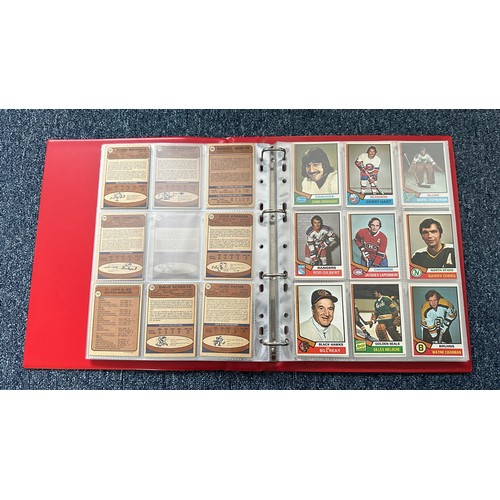 389 - Topps 1974 Ice Hockey cards 1 to 298 missing cards 9, 13, 15, 18, 22, 25, 26, 31, 34, 37, 38, 40, 43... 