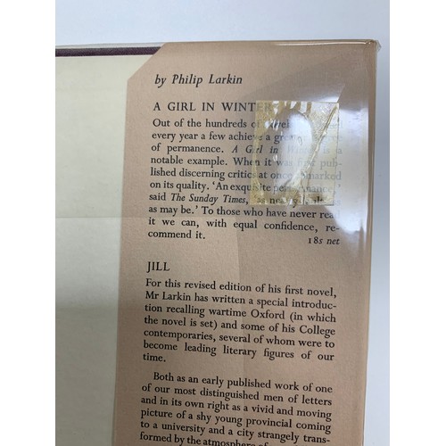 169 - LARKIN, PHILIP. ‘The Whitsun Weddings’ poems by Philip Larkin, First Edition. Faber and Faber, Londo... 
