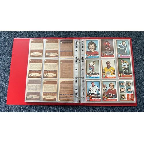 389 - Topps 1974 Ice Hockey cards 1 to 298 missing cards 9, 13, 15, 18, 22, 25, 26, 31, 34, 37, 38, 40, 43... 