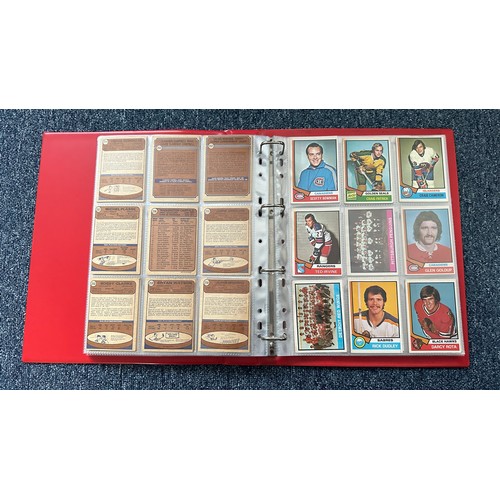 389 - Topps 1974 Ice Hockey cards 1 to 298 missing cards 9, 13, 15, 18, 22, 25, 26, 31, 34, 37, 38, 40, 43... 