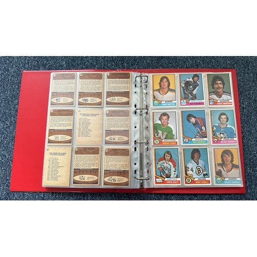 389 - Topps 1974 Ice Hockey cards 1 to 298 missing cards 9, 13, 15, 18, 22, 25, 26, 31, 34, 37, 38, 40, 43... 