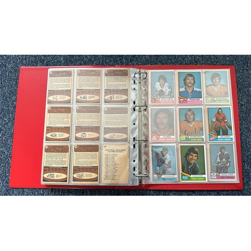 389 - Topps 1974 Ice Hockey cards 1 to 298 missing cards 9, 13, 15, 18, 22, 25, 26, 31, 34, 37, 38, 40, 43... 