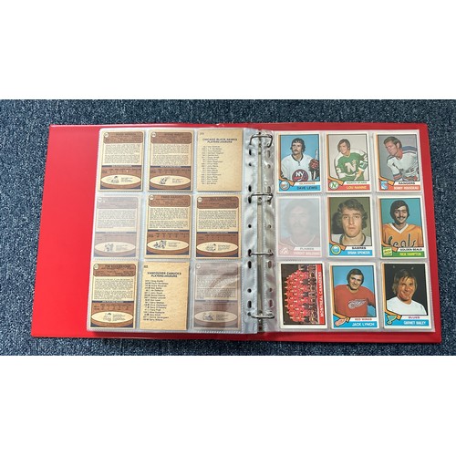 389 - Topps 1974 Ice Hockey cards 1 to 298 missing cards 9, 13, 15, 18, 22, 25, 26, 31, 34, 37, 38, 40, 43... 