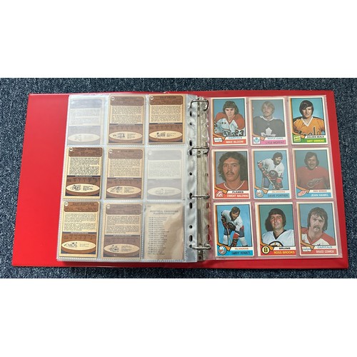 389 - Topps 1974 Ice Hockey cards 1 to 298 missing cards 9, 13, 15, 18, 22, 25, 26, 31, 34, 37, 38, 40, 43... 