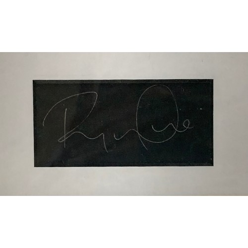 237A - Ryan Jones (Welsh, b. 1981), signed framed Ryan Jones signature underneath a photograph of “The Stan... 