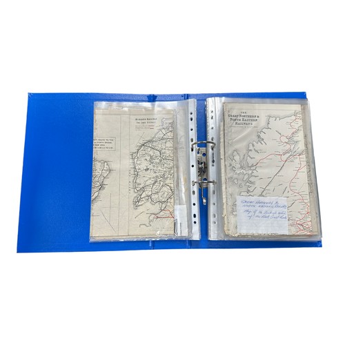 326 - Large accumulation of railway ephemera, 19th Century onwards, including maps, accident reports, shar... 