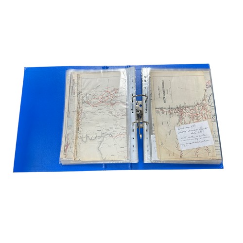 326 - Large accumulation of railway ephemera, 19th Century onwards, including maps, accident reports, shar... 