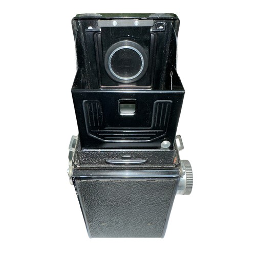 308 - Microcord camera with shutter and leather case. Serial no 76003. Generally in good condition, untest... 