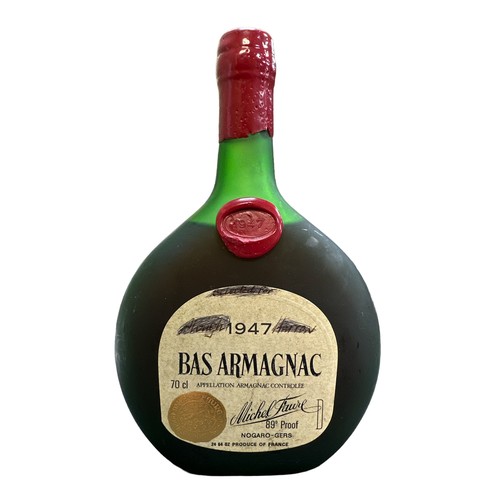 216 - 1947 Vintage Bas Armagnac from Michel Faure Nogaro - Gers, single 70cl bottle (bottled at 89° proof ... 