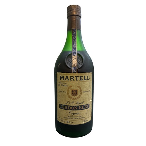 215 - MARTELL CORDON BLEU COGNAC - single bottle 68 cl (24 fl oz), Reserve Limitee No. HU6481, bottled at ... 