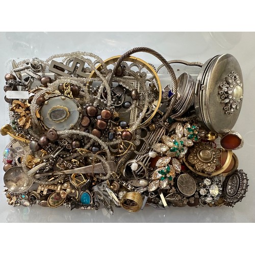 71 - Some costume jewellery , white metal and silver jewellery  most AF, along with other items, a George... 