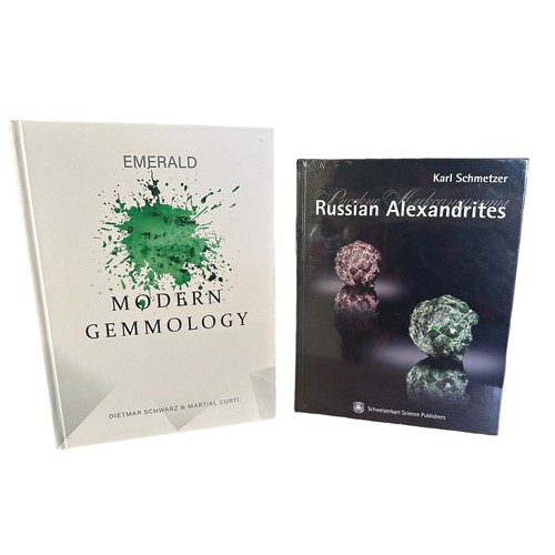 124 - Two gemology books - Karl Schmetzer 'Russian Alexandrites'  In original cellophane packaging. 
Dietm... 