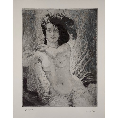 370 - Norman Lindsay (Australian, 1879-1969), ‘Rita’ limited edition facsimile etching. Initialled lower r... 