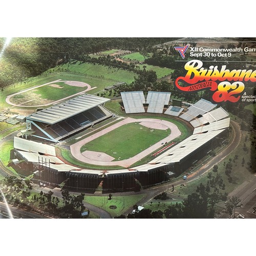 333 - 1982 Commonwealth Games Brisbane six original posters, to include; “Up, Up, and Away” Queensland pos... 