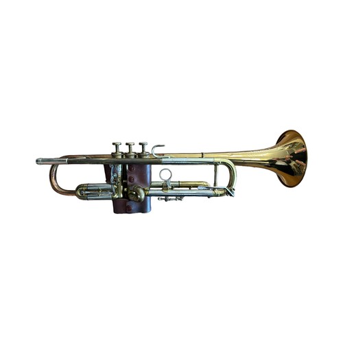 318 - Besson Brevette 10-10 Professional Trumpet Cornet. Nickel-Silver outer slide tubes, scarcer model wi... 