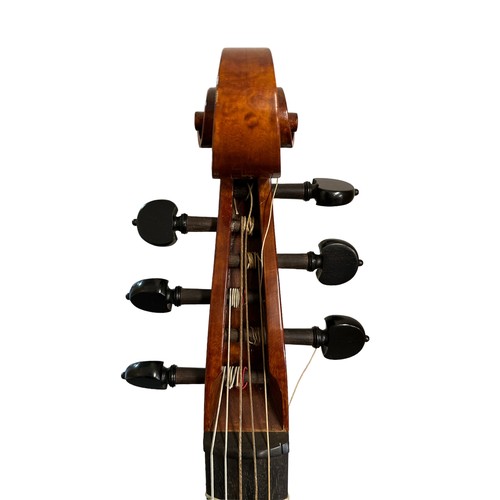 310 - Wang Zhiming (Chinese, Lu-Mi Instruments, 6 String Violone / Viola de Gamba made by Wang Zhi Ming (W... 