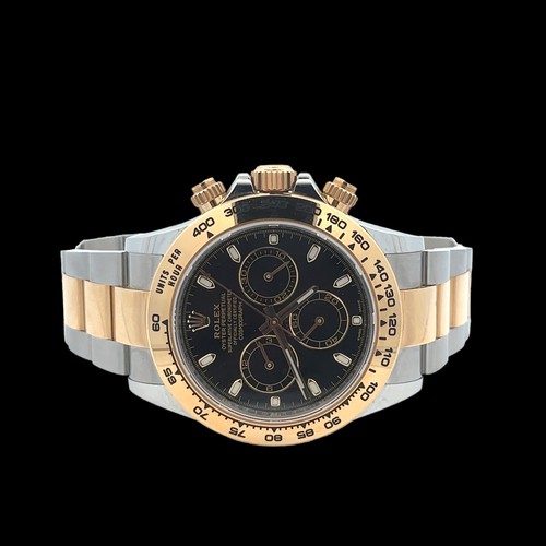 153 - Rolex Cosmograph Daytona Automatic Chronograph. Steel & yellow gold Oyster bracelet (full size) with... 