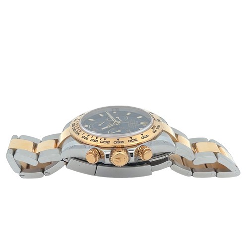 153 - Rolex Cosmograph Daytona Automatic Chronograph. Steel & yellow gold Oyster bracelet (full size) with... 