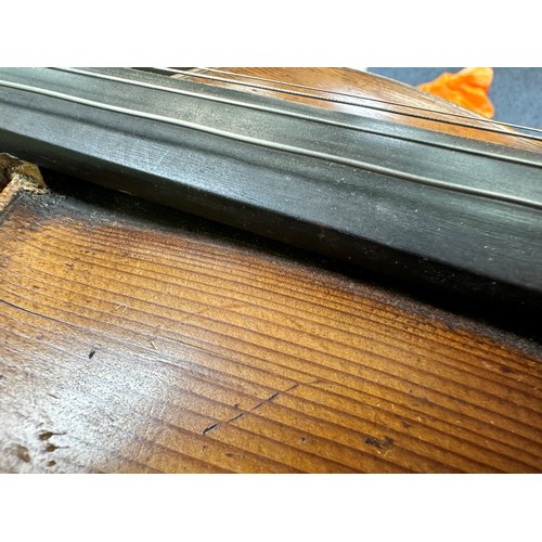 309 - A John Betts Violin Copy -  Paper pencilled inside ' No.34, John Betts Near Northgate, The Royal Exc... 