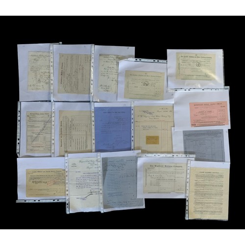 326 - Large accumulation of railway ephemera, 19th Century onwards, including maps, accident reports, shar... 