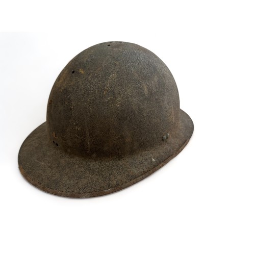 74 - Second World War, scarce French helmet from the beach at Dunkirk. Rusty condition as to be expected.... 