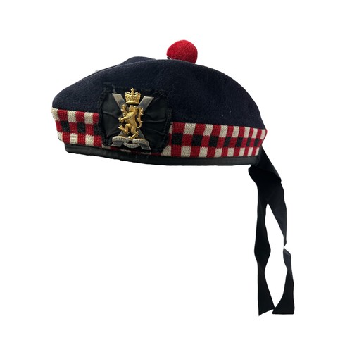 83 - Scottish Regimental Side Cap, with Royal Regiment of Scotland cap badge.