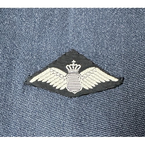 84 - RAF (Royal Air Forces), R.A.F four button mess jacket (missing one button), four front pockets, R.A.... 