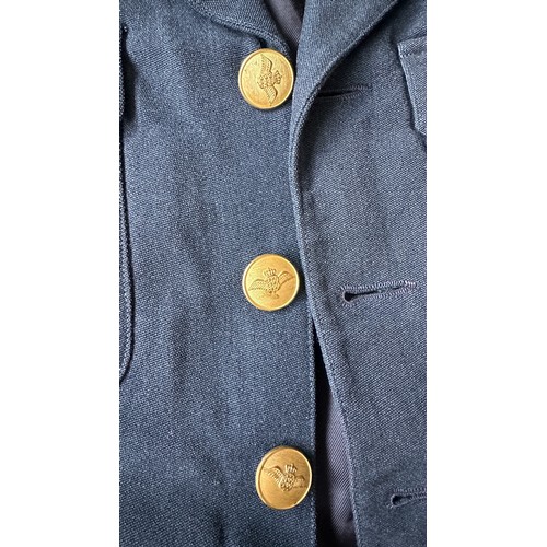 84 - RAF (Royal Air Forces), R.A.F four button mess jacket (missing one button), four front pockets, R.A.... 