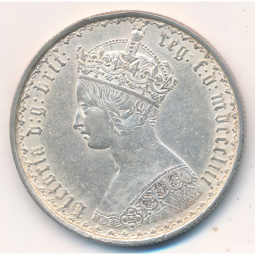 213 - Queen Victoria 1853 Gothic florin